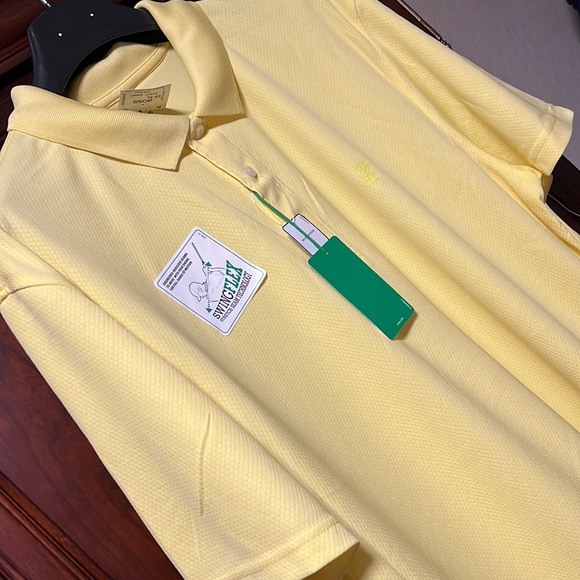Brand New Classic Izod Yellow Golf Polo Stretch Seam Technology with Swing Flex! - Picture 6 of 8